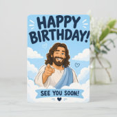 Happy Birthday — See You Soon! カード (スタンド正面)