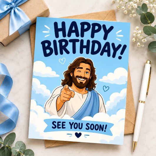 Happy Birthday — See You Soon! カード