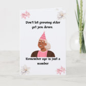 Happy Birthday Senior! カード (正面)