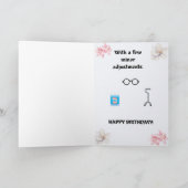 Happy Birthday Senior! Card カード (内部)