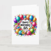 Happy Birthday SIS カード (正面)