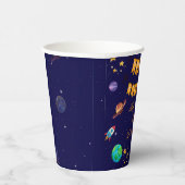 Happy Birthday Space Party Cup | 宇宙飛行士テーマ 紙コップ (右)