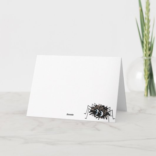 Happy Birthday Spider カード (裏面)