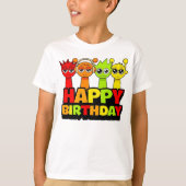 Happy Birthday Sprunki - Simon Oren Raddy Tシャツ (正面)