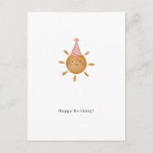 Happy Birthday Sunshine Card ポストカード (正面)