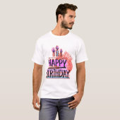 Happy Birthday Tシャツ (正面フル)