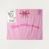 Happy birthday tapestries  タペストリー (正面(横))