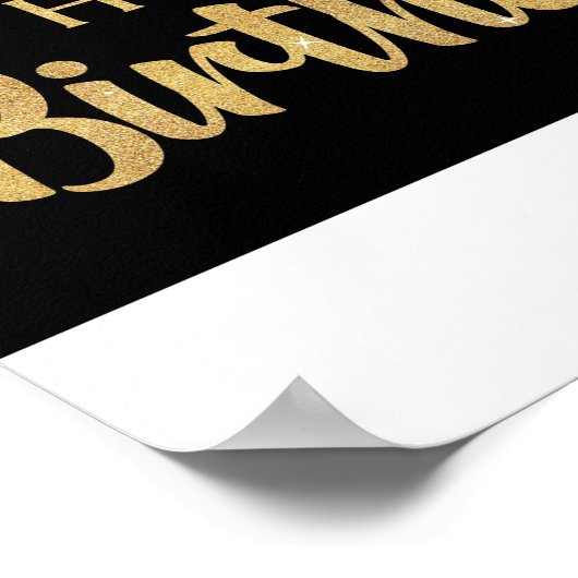 Happy Birthday theme with balloons. ポスター (角)