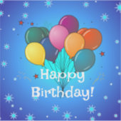 Happy Birthday...time to celebrate! シール (正面)