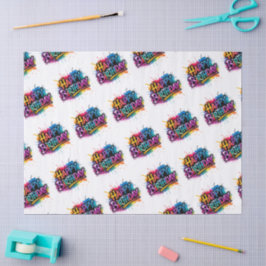 Happy Birthday Tissue Paper 薄葉紙