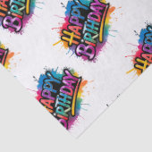 Happy Birthday Tissue Paper 薄葉紙 (詳細)