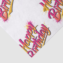 Happy Birthday Tissue Paper 薄葉紙