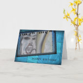 happy birthday _ Titel: 'only for me' カード (黄色い花)