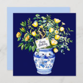 Happy birthday to a friend & bouquet of flowers シーズンカード (正面/裏面)