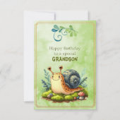 Happy Birthday To a Special Grandson カード (正面)