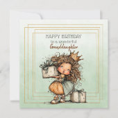 Happy Birthday To A Wonderful Granddaughter (正面)