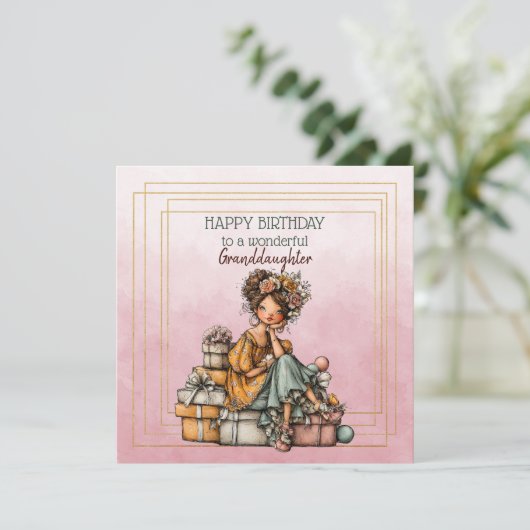 Happy Birthday To A Wonderful Granddaughter (スタンド正面)