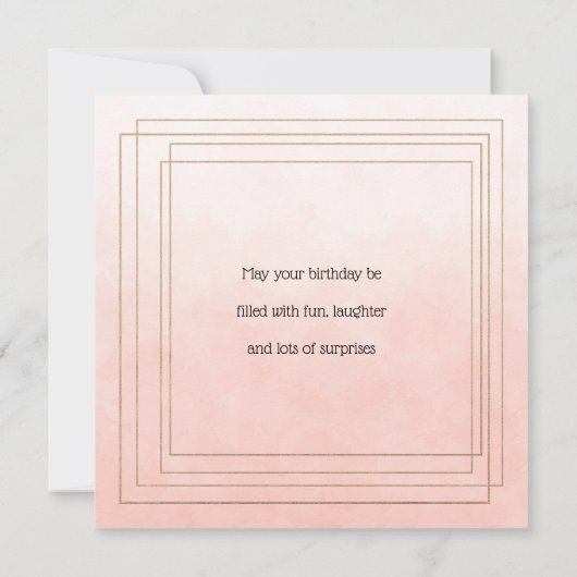 Happy Birthday To A Wonderful Granddaughter (裏面)