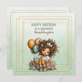 Happy Birthday To A Wonderful Granddaughter