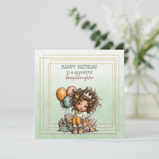 Happy Birthday To A Wonderful Granddaughter (スタンド正面)