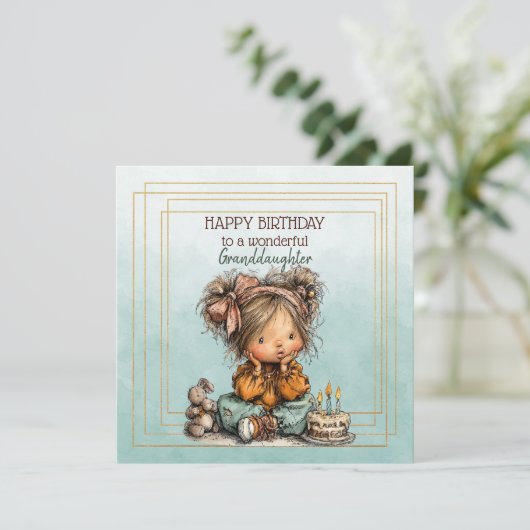 Happy Birthday To A Wonderful Granddaughter (スタンド正面)