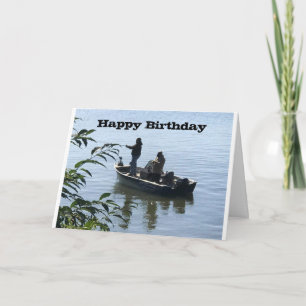 HAPPY BIRTHDAY to my FAVORITE FISHERMAN カード