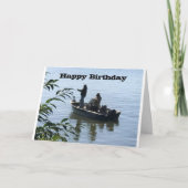 HAPPY BIRTHDAY to my FAVORITE FISHERMAN カード (正面)
