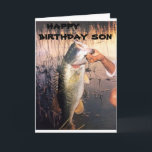 HAPPY **BIRTHDAY** TO MY **SON** カード<br><div class="desc">DOES HE FISH,  IS HE TE "BEST SON EVER" AND DO YOU JUST LOVE LETTING HIM KNOW HOW IMPORTANT HE IS TO YOU? WELL,  I HOPE THAT THIS CARD (OR ANYONE OF MINE) WILL CONVEY THE MESSAGE TO "HIM" FROM "YOU"!!!!! THANKS FOR STOPPING BY ONE OF MY EIGHT STORES!!!</div>