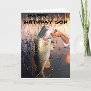 HAPPY **BIRTHDAY** TO MY **SON** カード