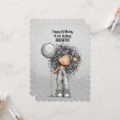 Happy Birthday to our Darling Daughter  カード (正面/裏面インサイチュ)