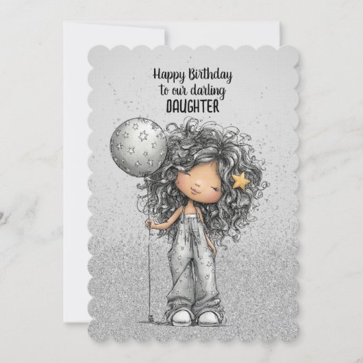 Happy Birthday to our Darling Daughter  カード (正面)
