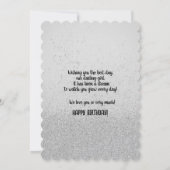 Happy Birthday to our Darling Daughter  カード (裏面)