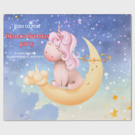 Happy Birthday to Our Little Star! ラッピングペーパー