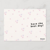 Happy Birthday to Someone Amazing ポストカード (裏面)