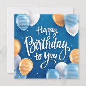 Happy Birthday to You (正面)