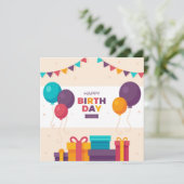 Happy Birthday To You カード (スタンド正面)