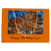 Happy Birthday To You Gift Bag ラージペーパーバッグ (裏面)