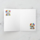 Happy Birthday Try a Courtesy Flush カード (内部)