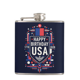 Happy Birthday USA 250 フラスク