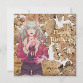 Happy birthday VTuber 招待状 (正面)