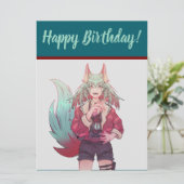 happy Birthday, VTuber, anime  シーズンカード (スタンド正面)