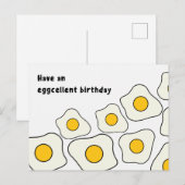 Happy Birthday – Wishing You a Day Full of Joy ポストカード (正面/裏面)