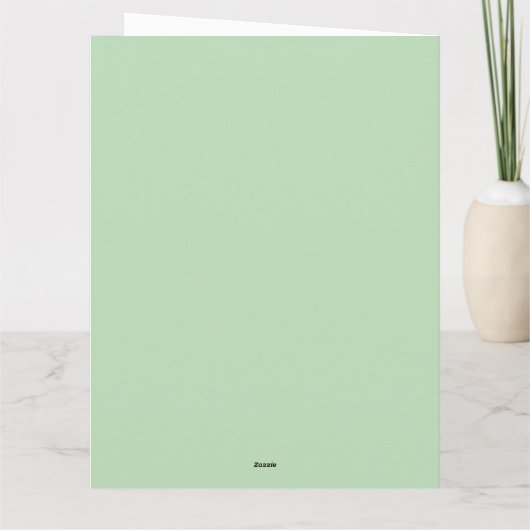 Happy Birthday With Butterflies カード (裏面)