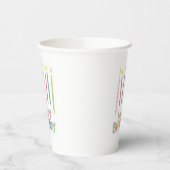 Happy Birthday with Candles Paper Cup 紙コップ (左)