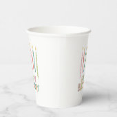 Happy Birthday with Candles Paper Cup 紙コップ (右)