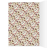 Happy Birthday with young dancing girl and glitter (内側 (左))