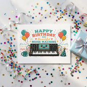 Happy Birthday, You Beautiful Noise Machine! 🎉🎛️ ポストカード