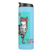 Happy Birthday You Cool Tabby Cat Mens Husband タンブラー (回転右)