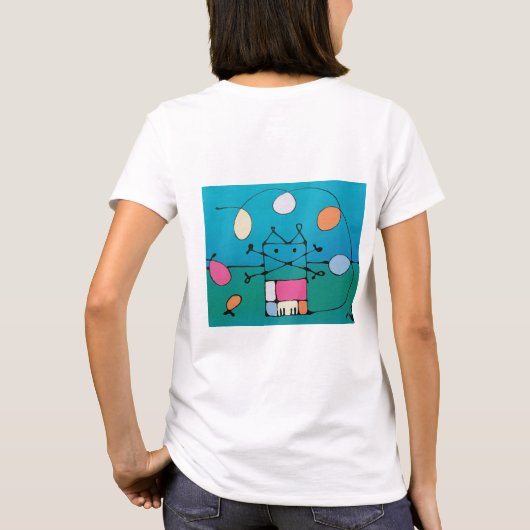happy birthdaycat - T-shirt Tシャツ (裏面)