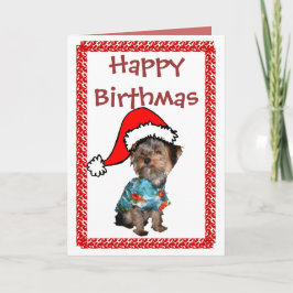 Happy Birthmasグリーティングカード シーズンカード